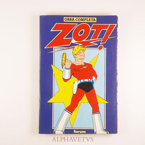 Portada del libro de ZOT!  
Obra Completa