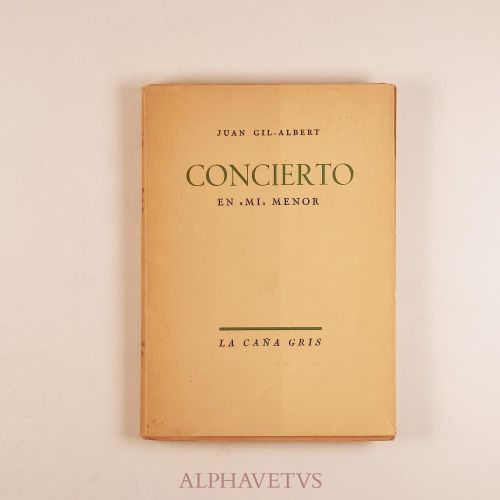 Portada del libro de CONCIERTO
EN 