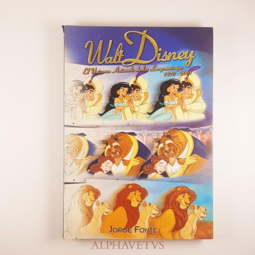 Portada del libro de Walt Disney (1970-2001)