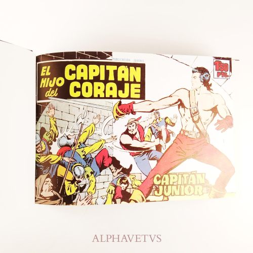 EL HIJO DEL CAPITÁN CORAJE - Completa [52 Números] Encuadernada, Facsímil