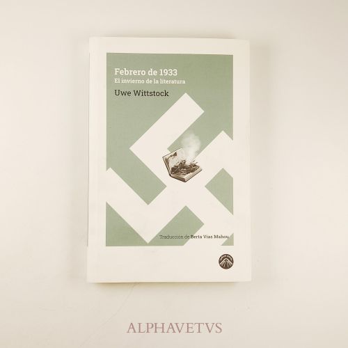 Portada del libro de Febrero de 1933