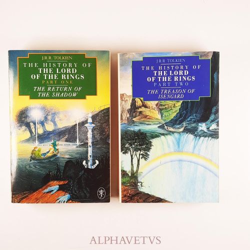 Portada del libro de The History of Lord of the Rings Part One & Two The Return of the Shadow The Treason of Isengard