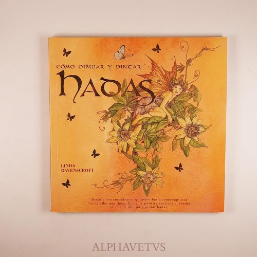 Portada del libro de Cómo dibujar y pintar hadas